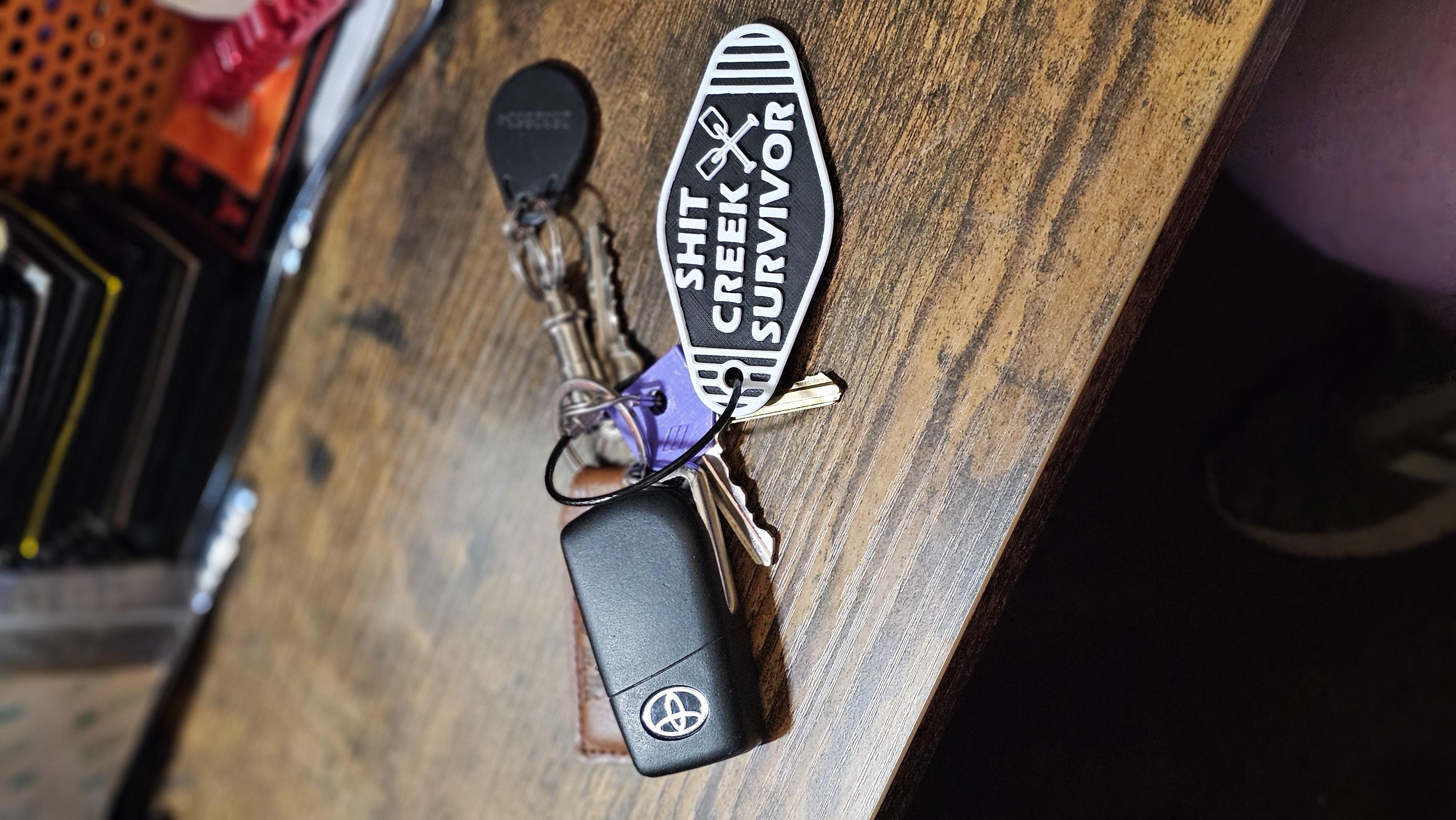 Custom Keychain - Personalized 3D printed keychain